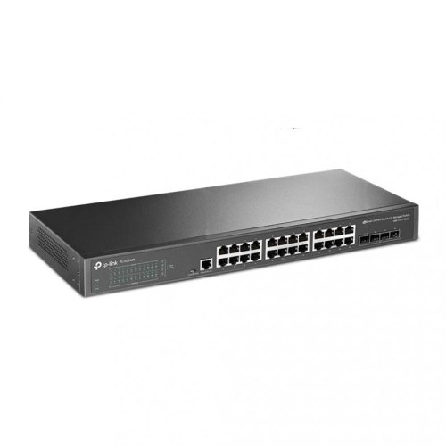 Комутатор TP-LINK TL-SG3428 24xGE 4xGE SFP L2 JetStream 19 1U