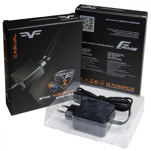 Блок питания Frime для ноутбука Acer, Dell 19V 2.37A 45W 5.5x1.7мм (FWM19V2.37A45W_ACDE5517)