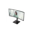 Монітор TFT 34 AOC CU34P3CV, WQHD,VA, 100Hz, вигнутий, HDMI, DP, USB-С, RJ-45, USB-hub, HAS, кол, чорний