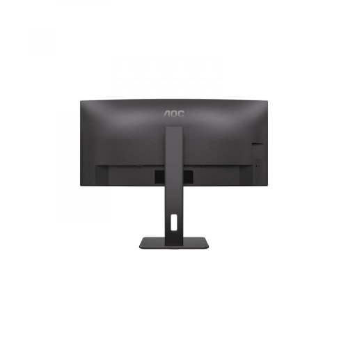 Монітор TFT 34 AOC CU34P3CV, WQHD,VA, 100Hz, вигнутий, HDMI, DP, USB-С, RJ-45, USB-hub, HAS, кол, чорний
