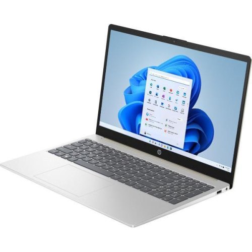 Ноутбук HP 15-fd0044ua 15.6 FHD IPS, 250n/Intel N200 (3.7)/8Gb/SSD256Gb/Int UHD/Підсв/W11H6 SL/Золотистий (832V1EA)