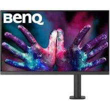 Монітор BenQ PD2705UA Dark Grey 27 16:9 IPS, 3840х2160, 60 Гц, 5 мс, 9 9% Rec.709/99% sRGB, HDR,  1xHDMI 2.0/1xDP 1.4