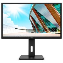 Монітор TFT 31.5 AOC Q32P2, IPS, QHD, DP, HDMI x 2, USB 3.2x4, Pivot, HAS, колонки, чорний