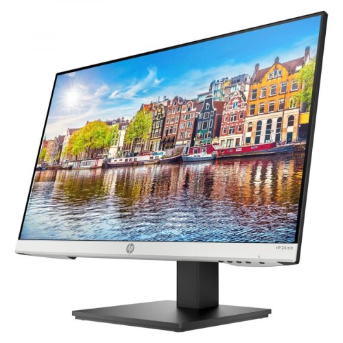 Монітор TFT 23.8 HP 24mh, IPS, VGA, HDMI, DP, HAS, колонки, чорно-сріблястий