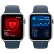 Смарт годинник Apple Watch SE 2 GPS 44mm Silver Aluminium with Storm Blue Sport Band M/L MREE3 **