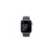 Смарт годинник Apple Watch SE 2 GPS 44mm Silver Aluminium with Storm Blue Sport Band S/M MREC3 **
