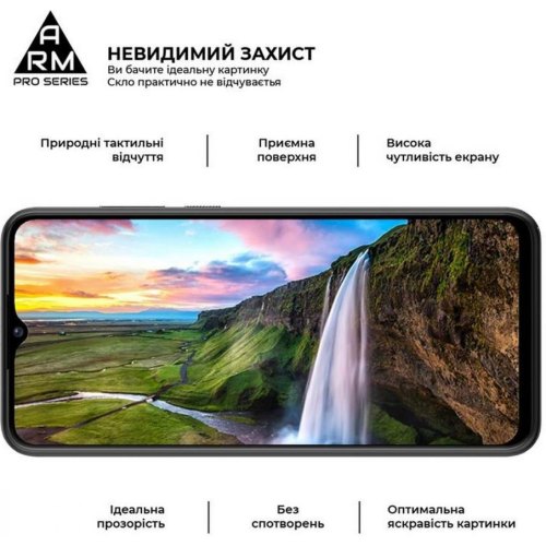 Захисне скло ArmorStandart Pro для ZTE Blade V40 Design Black (ARM68740)