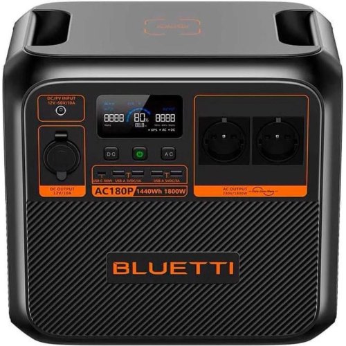 Портативна зарядна станція BLUETTI AC180P Portable Power Station | 1800W 1440Wh