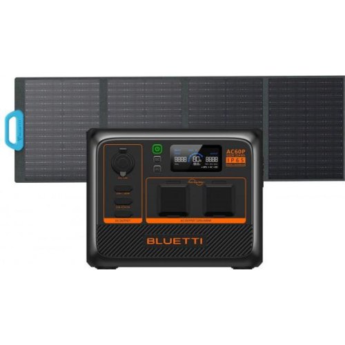 Портативна зарядна станція BLUETTI AC60P Portable Power Station | 600W 504Wh