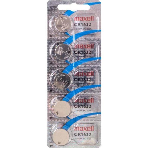 Батарейка MAXELL CR1632 5PK (5 X 1) CARD 5шт (M-18586600)