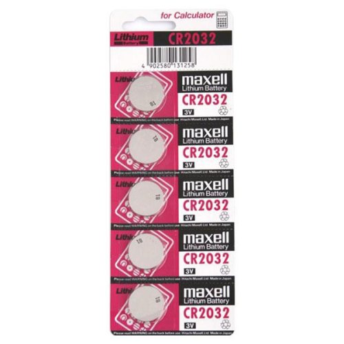 Maxell CR-2032 bat(3B) Lithium 5шт (MXBCR2032)