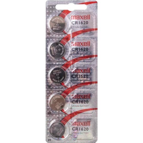 Батарейка MAXELL CR1620 5PK (5 X 1) CARD 5шт (M-18586500)