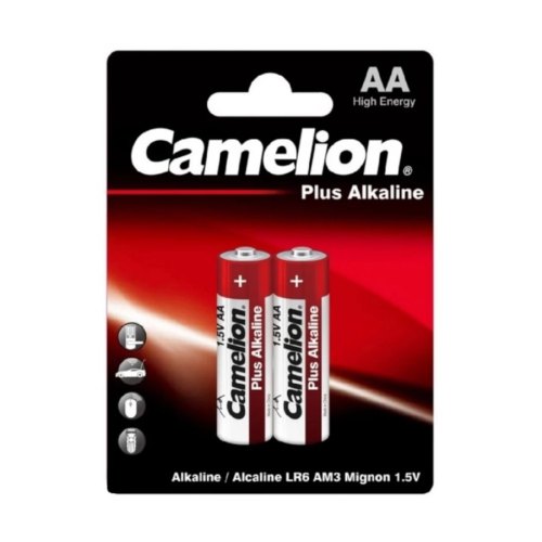 Батарейка CAMELION Plus Alkaline AA/LR6 BP2 2шт (C-11000206)