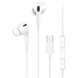 Гарнітура дротова Usams SJ452 EP-41 Type-C In-ear Earphone 1.2m White