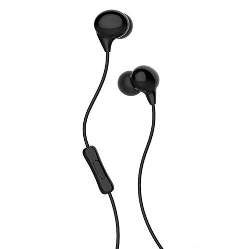 Гарнітура дротова Usams EP-39 In-ear Plastic Earphone 1.2M  Black