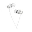 Гарнітура дротова BOROFONE BM73 Platinum universal earphones with microphone Silver