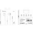 Гарнітура дротова HOCO M101 Crystal joy wire-controlled earphones with microphone White