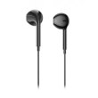 Гарнітура дротова HOCO M101 Crystal joy Type-C wire-controlled digital earphones with microphone Black