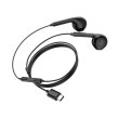 Гарнітура дротова HOCO M101 Crystal joy Type-C wire-controlled digital earphones with microphone Black