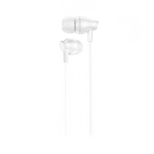 Гарнітура дротова BOROFONE BM61 Wanderer universal earphones with mic White