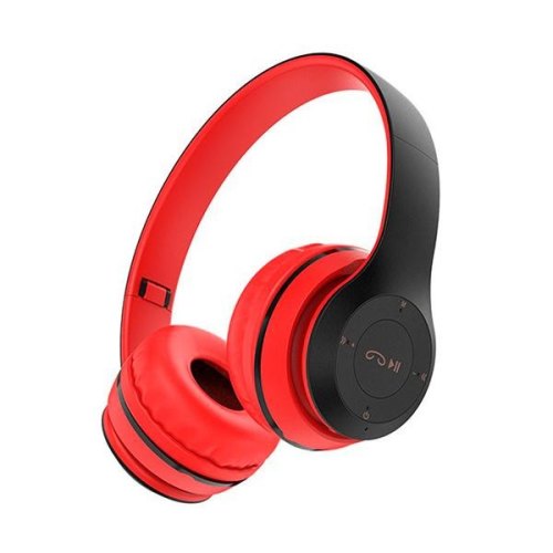 Навушники бездротові BOROFONE BO4 Charming rhyme wireless headphones Red