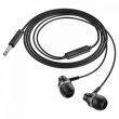Гарнітура дротова BOROFONE BM74 Singer universal earphones with microphone Black