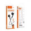 Гарнітура дротова HOCO M93 wire control earphones with microphone Black