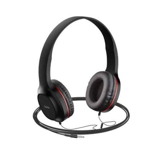 Навушники бездротові HOCO W24 Enlighten headphones with mic set Red