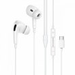 Гарнітура дротова BOROFONE BM30 Pro Original series earphones for Type-C White