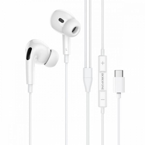 Гарнітура дротова BOROFONE BM30 Pro Original series earphones for Type-C White
