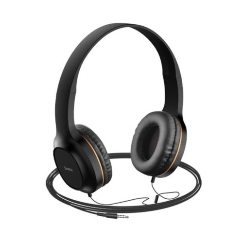 Навушники бездротові HOCO W24 Enlighten headphones with mic set Gold
