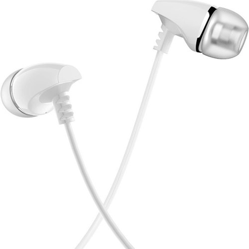 Гарнітура дротова BOROFONE BM25 Sound edge universal earphones with mic White