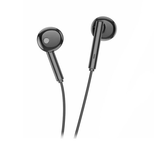Гарнітура дротова BOROFONE BM82 Art music digital earphones with mic Type-C Black