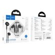 Гарнітура дротова HOCO M1 Max crystal earphones with mic Black