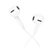 Гарнітура дротова BOROFONE BM71 Light song universal earphones with mic White