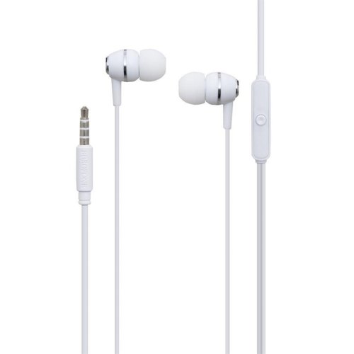 Гарнітура дротова BOROFONE BM36 Acura Universal earphones with mic White