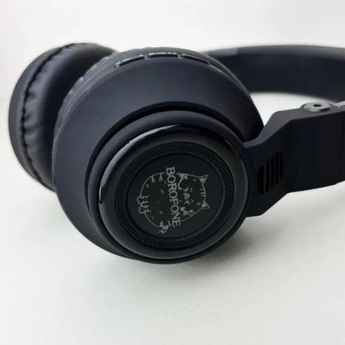 Навушники бездротові BOROFONE BO18 Cat ear BT headphones Black