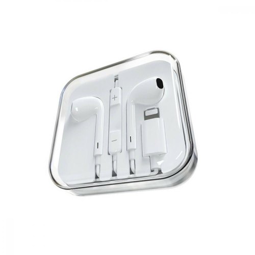 Гарнітура дротова BOROFONE BM32 Plus Original series Lightning wireless call headset White