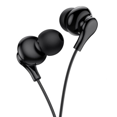 Гарнітура дротова BOROFONE BM59 Collar universal earphone with mic Black