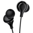Гарнітура дротова BOROFONE BM59 Collar universal earphone with mic Black