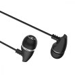 Гарнітура дротова BOROFONE BM25 Sound edge universal earphones with mic Black