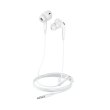 Гарнітура дротова BOROFONE BM80 Pro Elegant wire-controlled earphones with microphone White