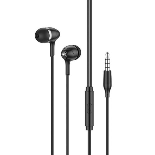 Гарнітура дротова HOCO M76 Maya universal earphones Black