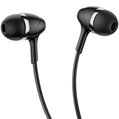 Гарнітура дротова HOCO M76 Maya universal earphones Black