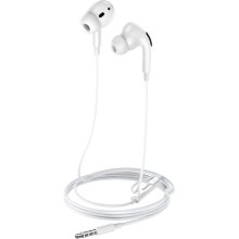 Гарнітура дротова HOCO M101 Pro Crystal sound wire-controlled earphones with microphone White