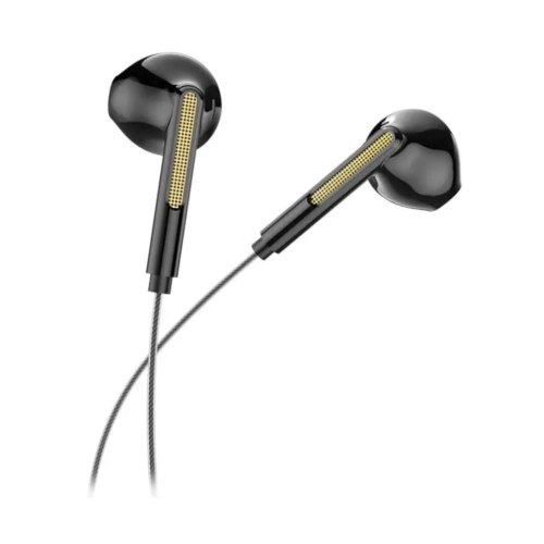 Гарнітура дротова BOROFONE BM63 Melodic wire-controlled earphones with mic Black