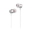Гарнітура дротова HOCO M51 Proper sound universal earphones with mic White