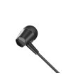 Гарнітура дротова HOCO M34 honor music universal earphones with microphone Black