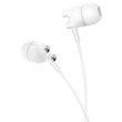 Гарнітура дротова BOROFONE BM72 Majestic universal earphones with microphone White