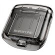 Навушники BOROFONE BW23 Crystal bean Transparent Edition true wireless BT headset Jazz Black